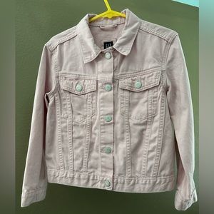 Gap Kids Pink Denim / Jean Jacket for Girls size XL